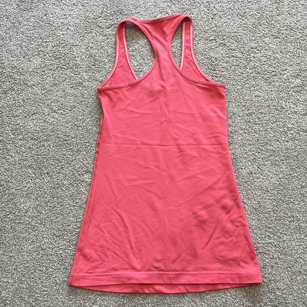 Gently used Lululemon Cool Racerback Tank Top - Picture 3 of 3